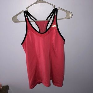 athletic hot pink tank top